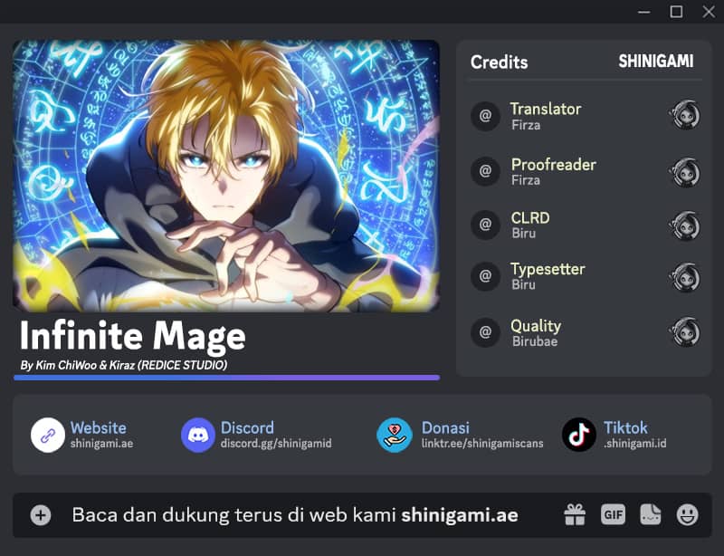 Infinite Mage Chapter 70 halaman 1