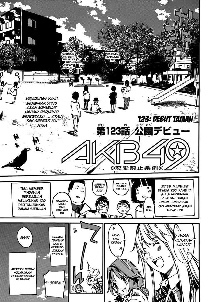 AKB49 – Renai Kinshi Jourei Chapter 123