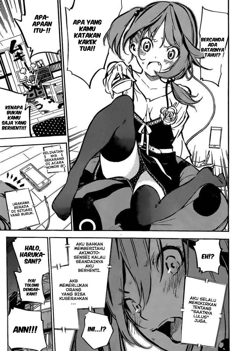 Akb49 – Renai Kinshi Jourei Chapter 168 Bahasa Indonesia page 17