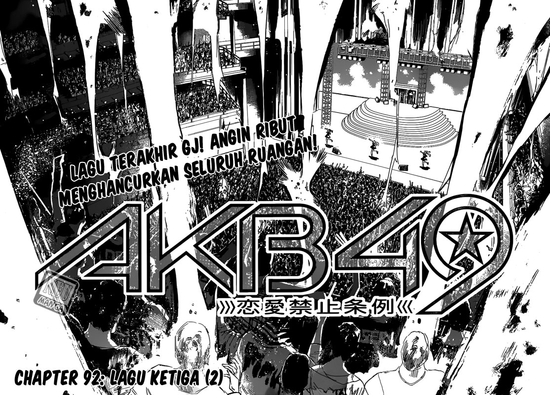 AKB49 – Renai Kinshi Jourei Chapter 92
