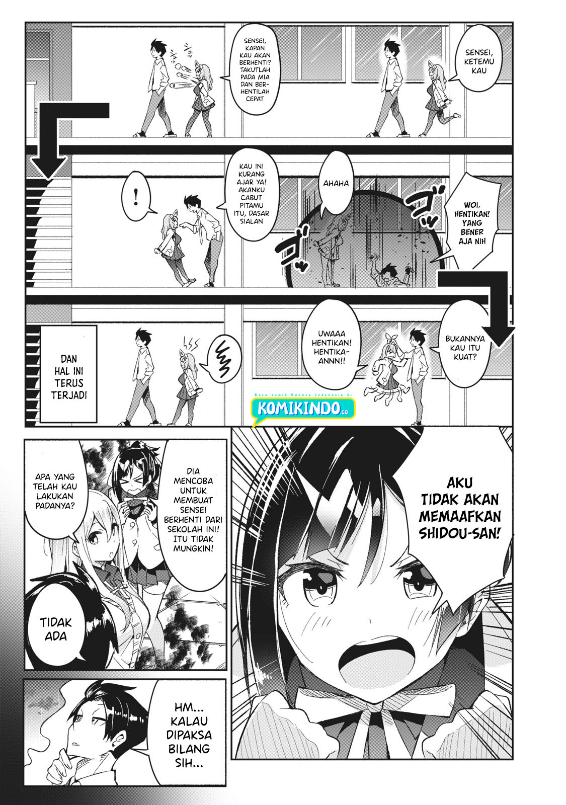 Psychic Students and a Lazy Teacher Chapter 06-1