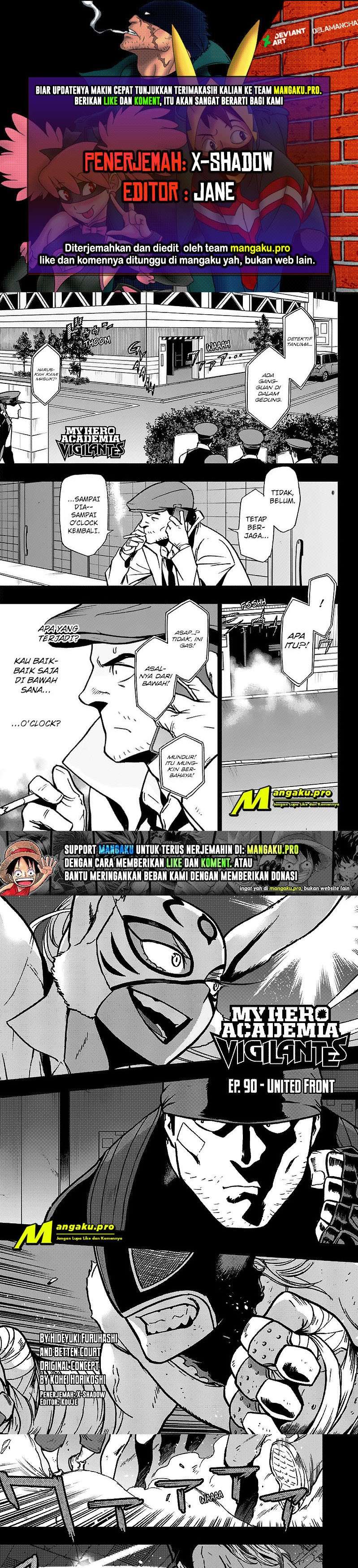 Vigilante: Boku no Hero Academia Illegals Chapter 90