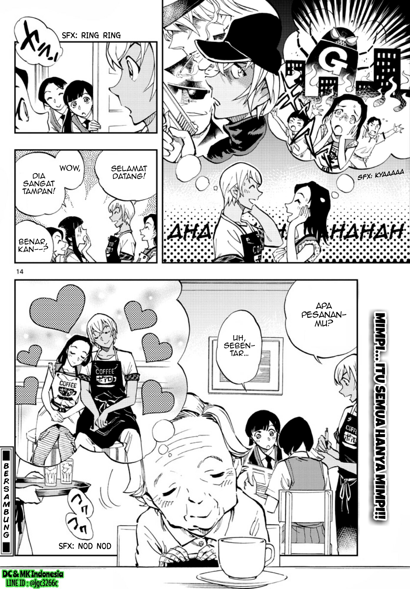 Meitantei Conan: Zero no Tea Time Chapter 13 Bahasa Indonesia