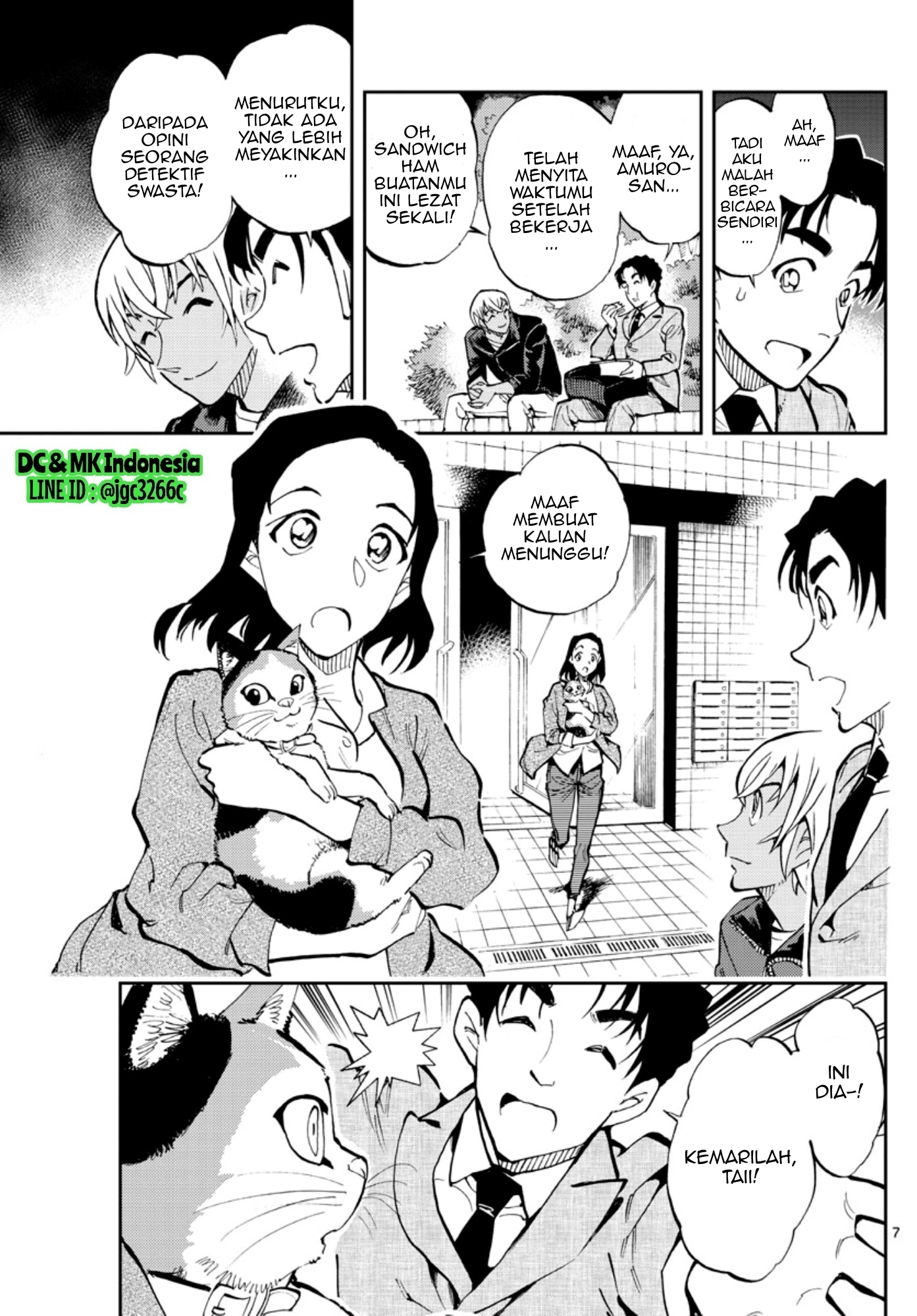 Meitantei Conan: Zero no Tea Time Chapter 17 Bahasa Indonesia