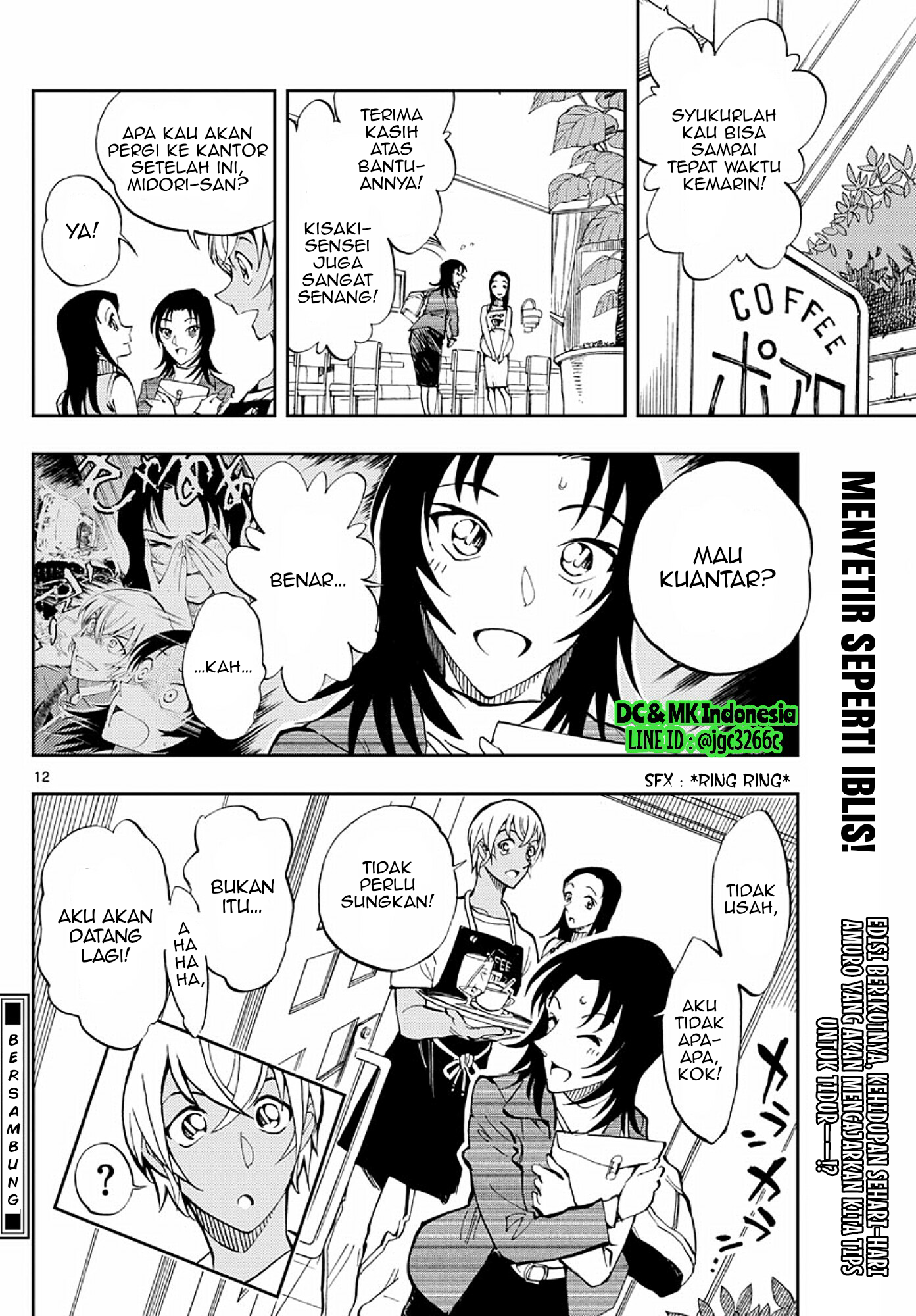 Meitantei Conan: Zero no Tea Time Chapter 06 Bahasa Indonesia