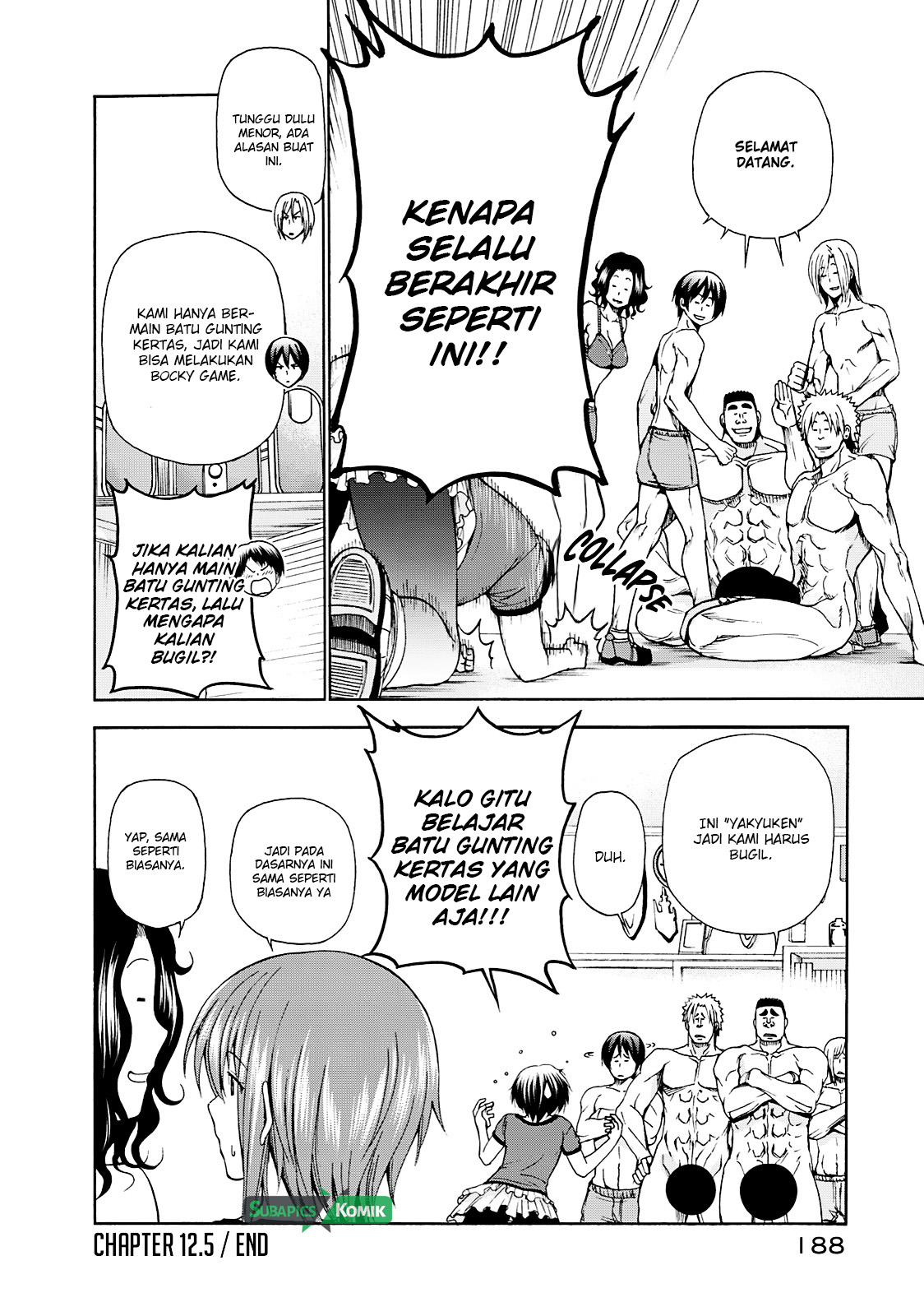 Grand Blue Chapter 12-5