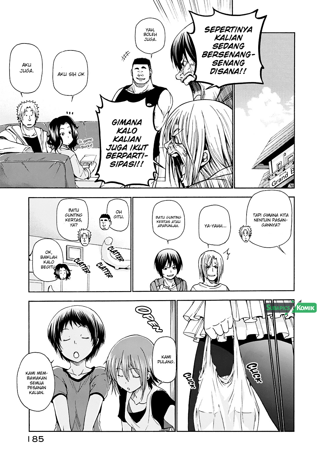 Grand Blue Chapter 12-5