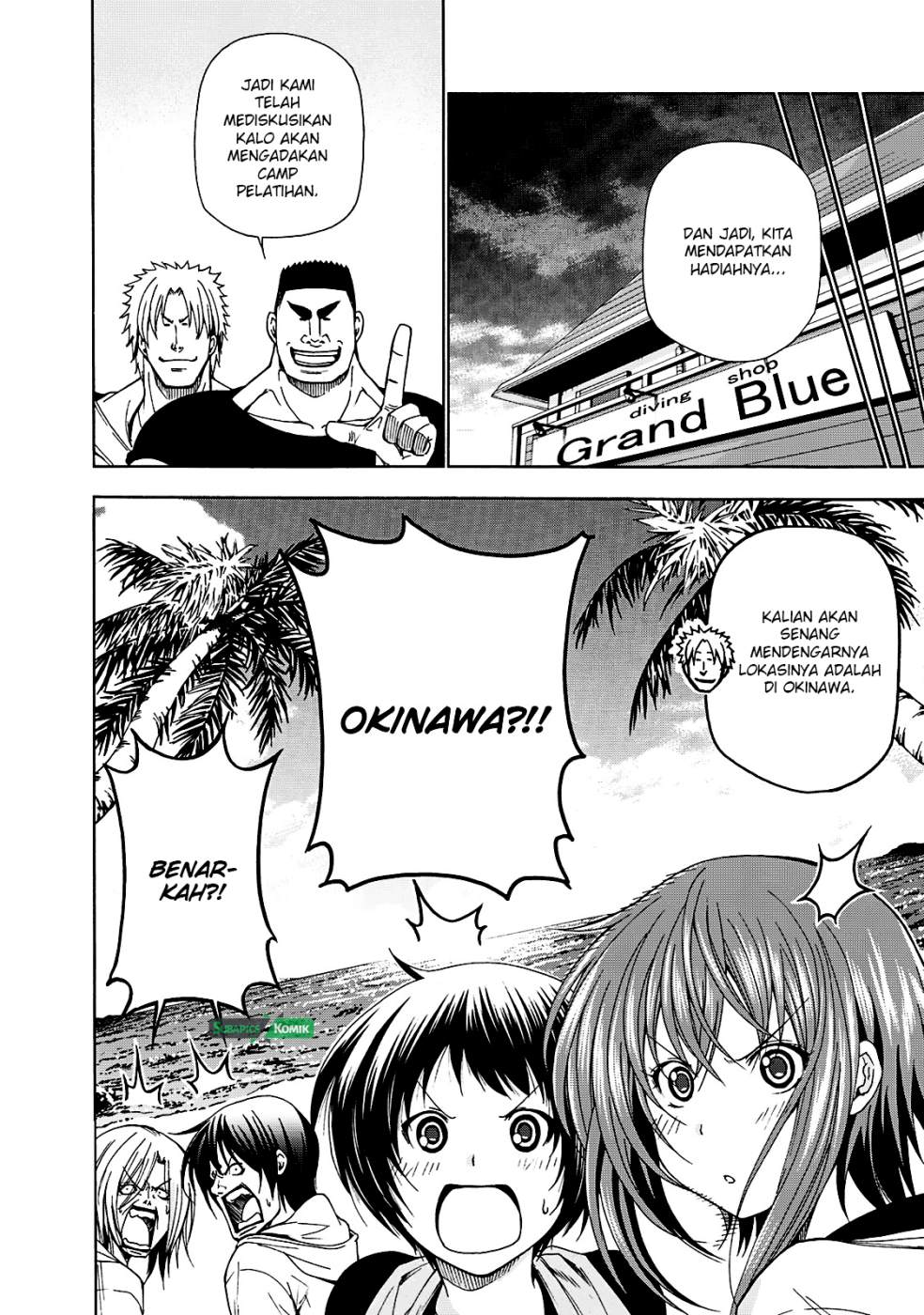 Grand Blue Chapter 12
