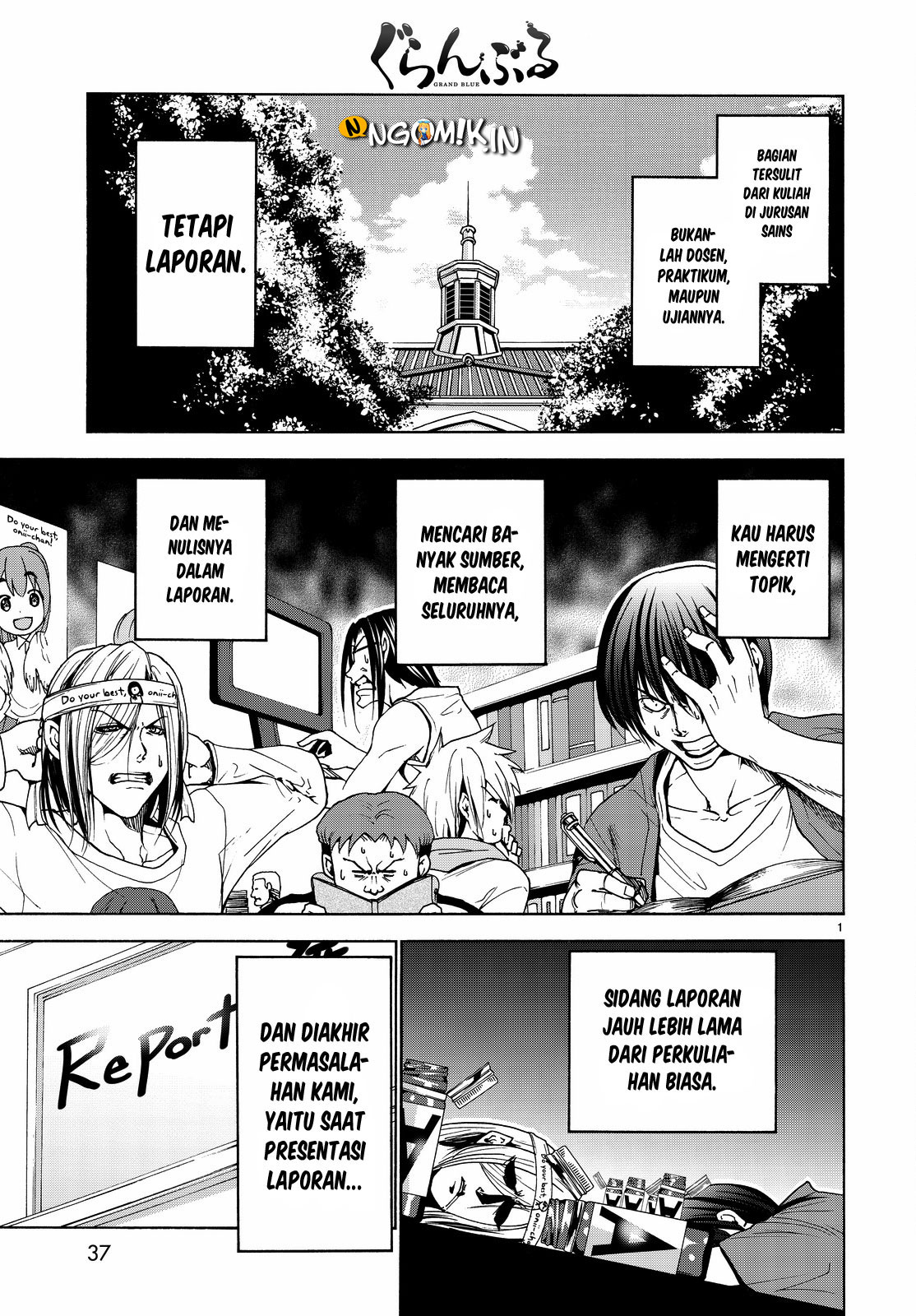Grand Blue Chapter 31