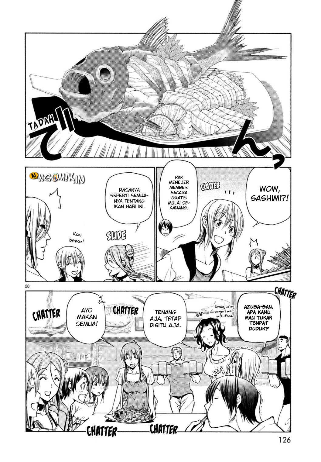 Grand Blue Chapter 35