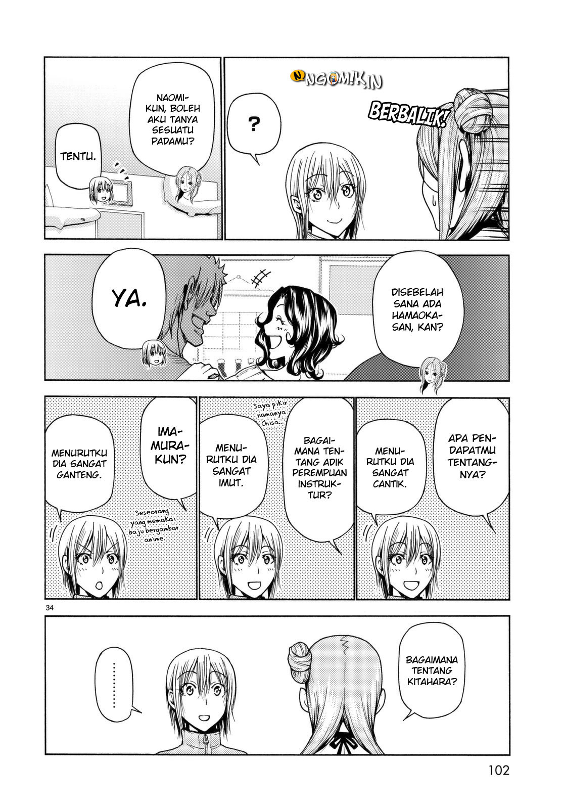 Grand Blue Chapter 36