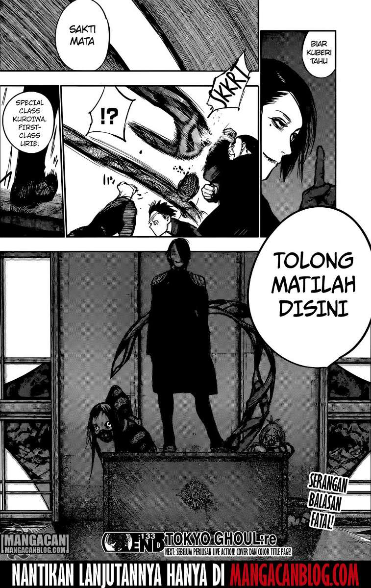 Tokyo Ghoul:re Chapter 133