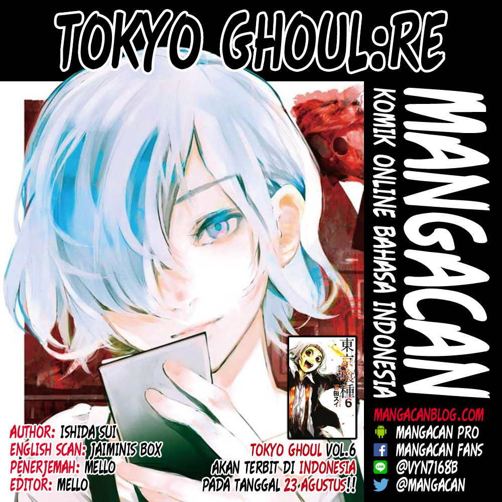 Tokyo Ghoul:re Chapter 138