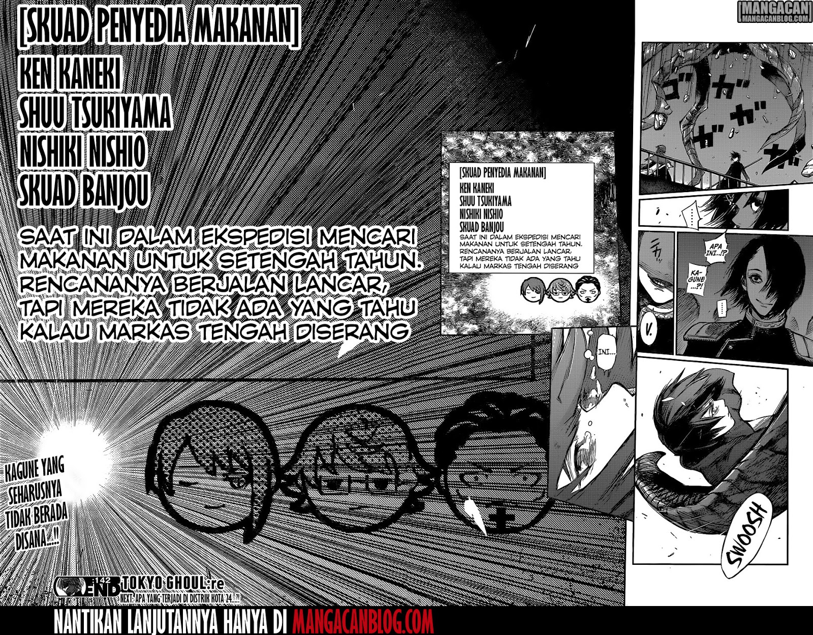 Tokyo Ghoul:re Chapter 142