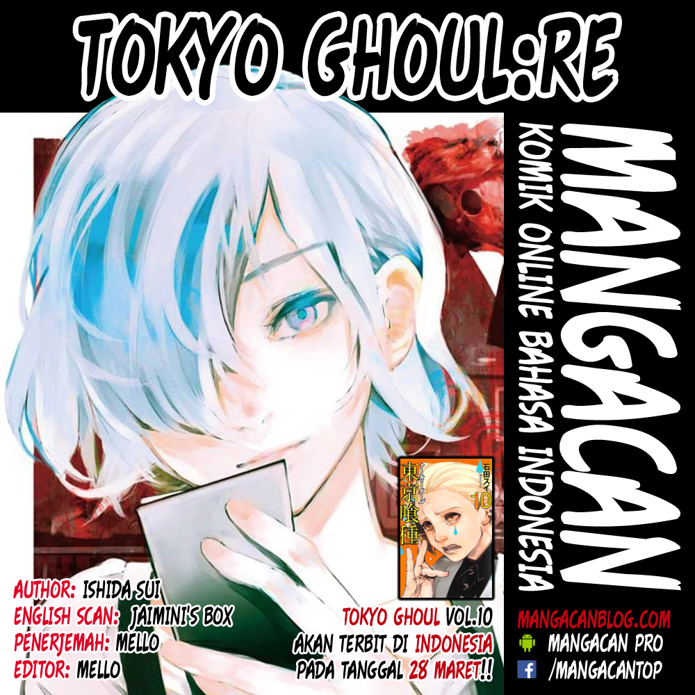Tokyo Ghoul:re Chapter 165