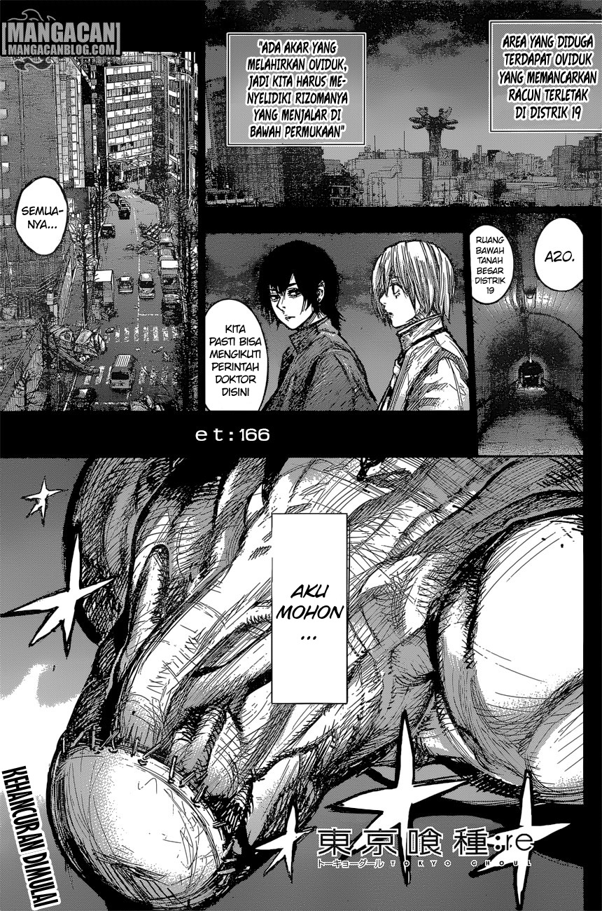 Tokyo Ghoul:re Chapter 166