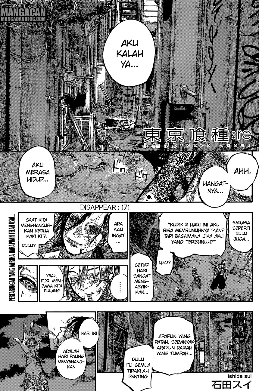 Tokyo Ghoul:re Chapter 171