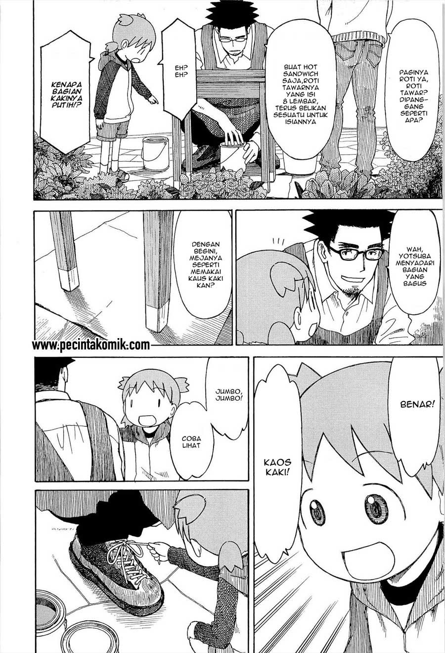 Yotsubato! Chapter 78