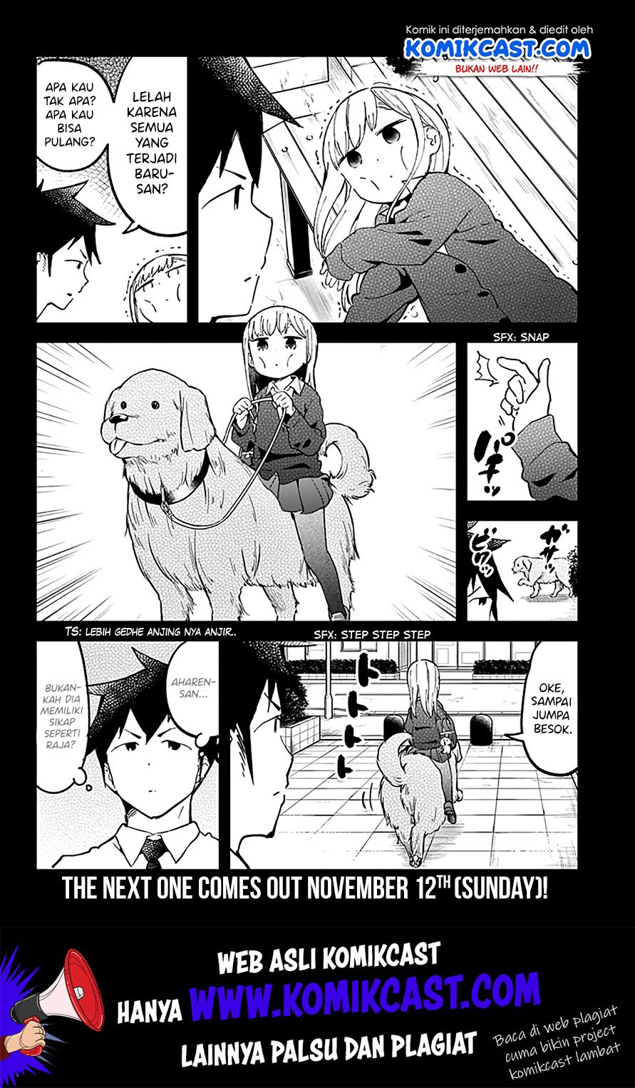 Aharen-san wa Hakarenai chapter 22 halaman 18
