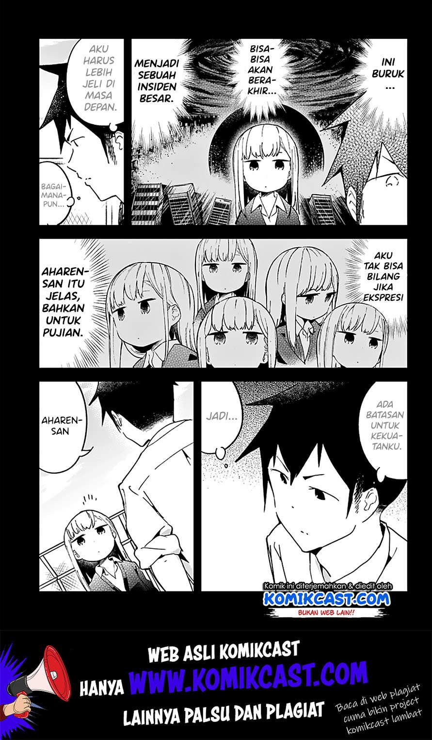Aharen-san wa Hakarenai chapter 23 halaman 7