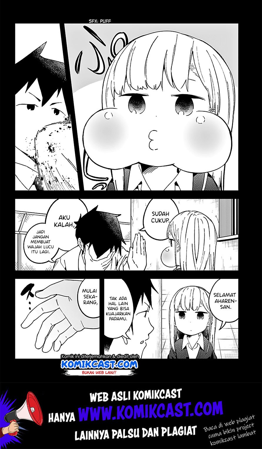 Aharen-san wa Hakarenai chapter 23 halaman 16