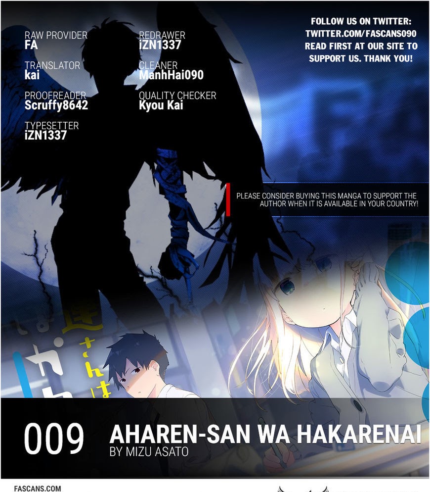 Aharen-san wa Hakarenai Chapter 9