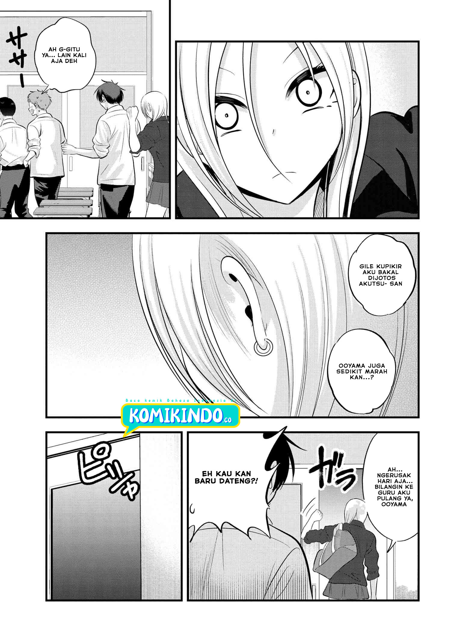 Please Go Home, Akutsu-san! chapter 111 halaman 8