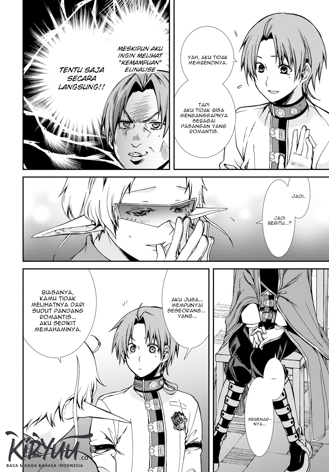 Mushoku Tensei: Isekai Ittara Honki Dasu chapter 63 halaman 34