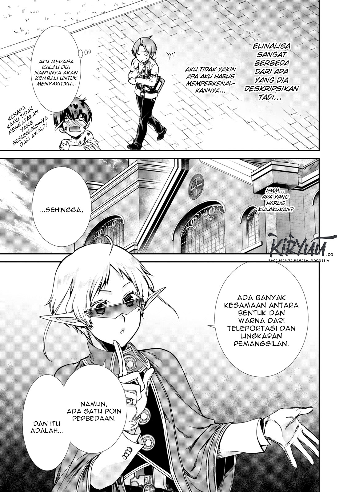 Mushoku Tensei: Isekai Ittara Honki Dasu chapter 63 halaman 24