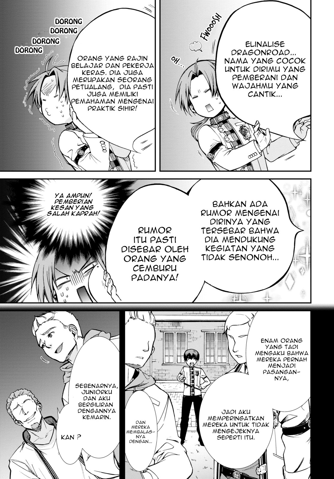 Mushoku Tensei: Isekai Ittara Honki Dasu chapter 63 halaman 22