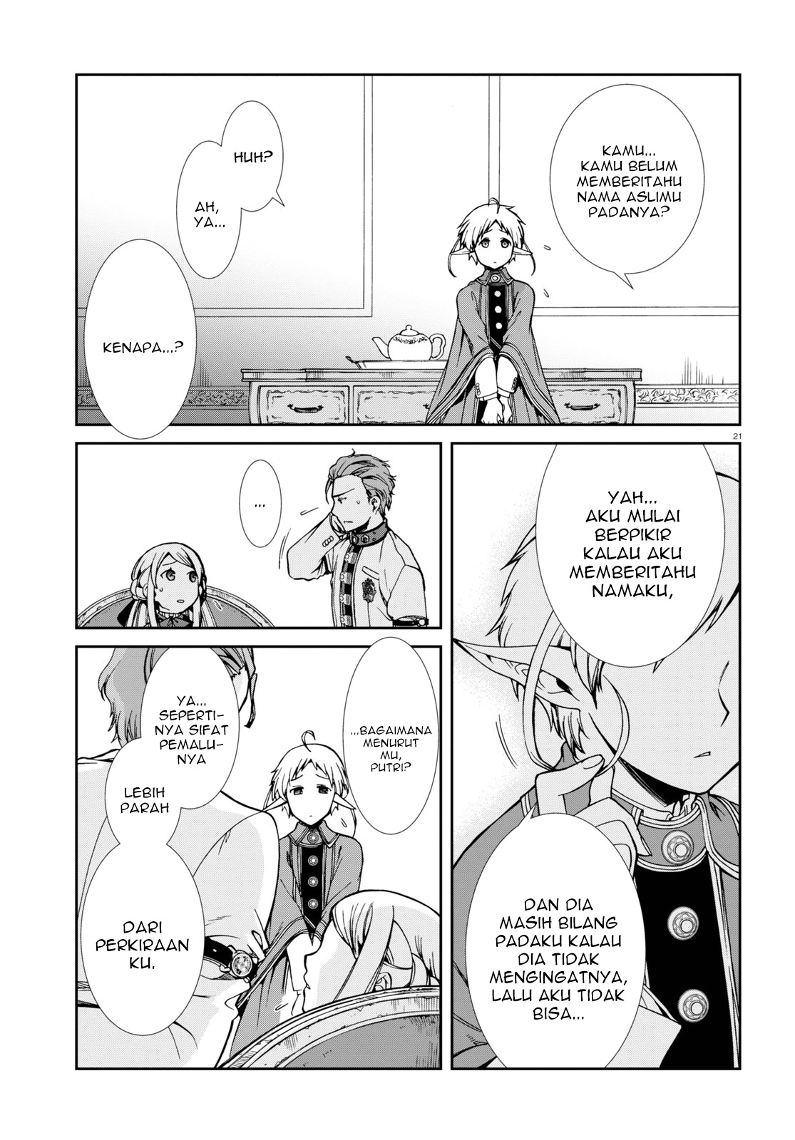 Mushoku Tensei: Isekai Ittara Honki Dasu chapter 64 halaman 24