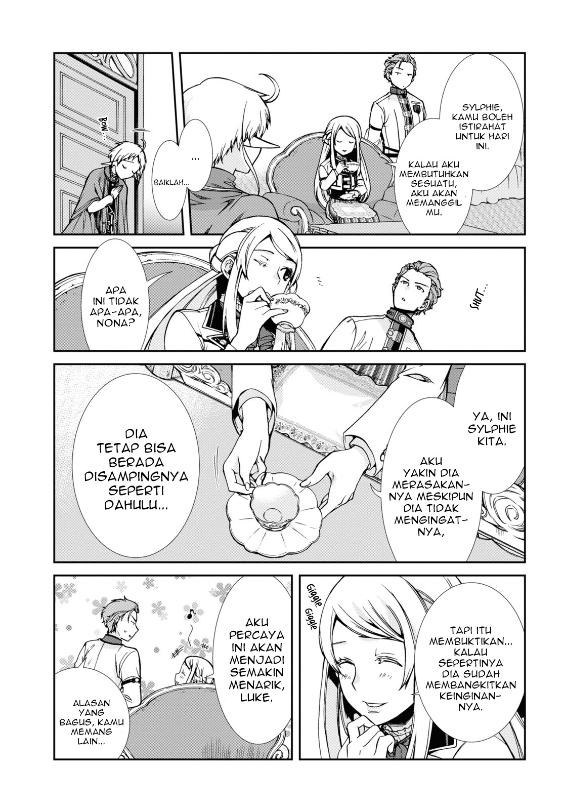 Mushoku Tensei: Isekai Ittara Honki Dasu chapter 64 halaman 29