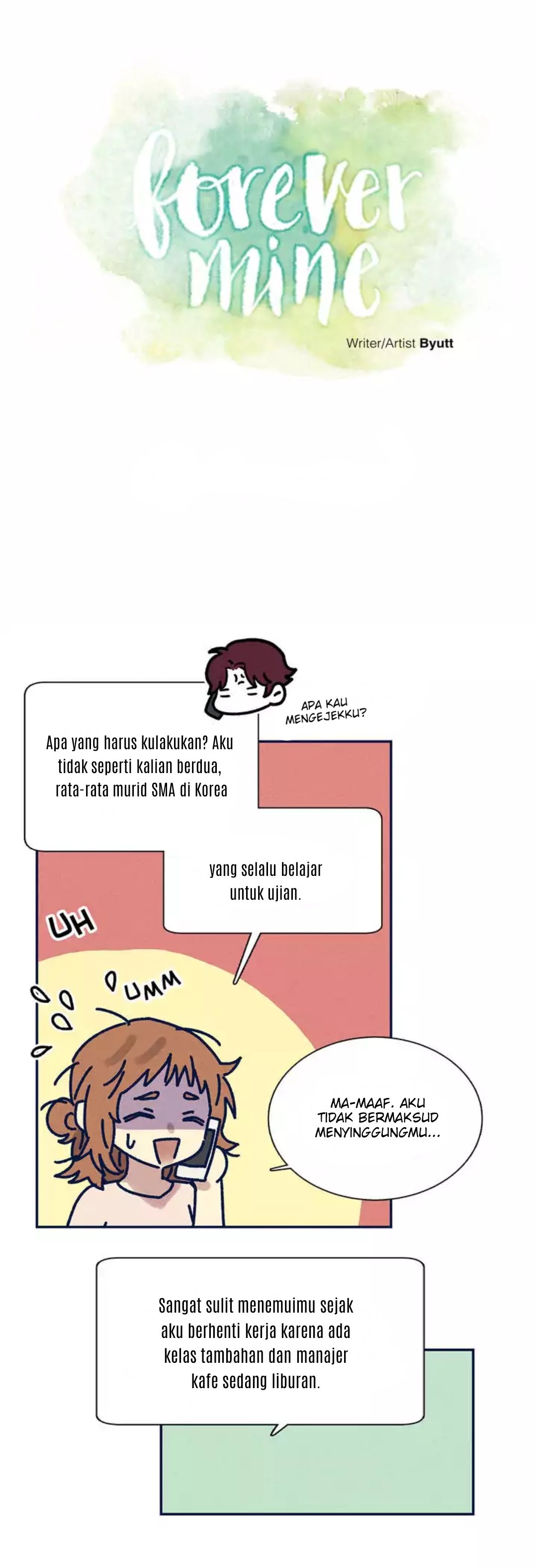 Forever Mine chapter 27 halaman 15