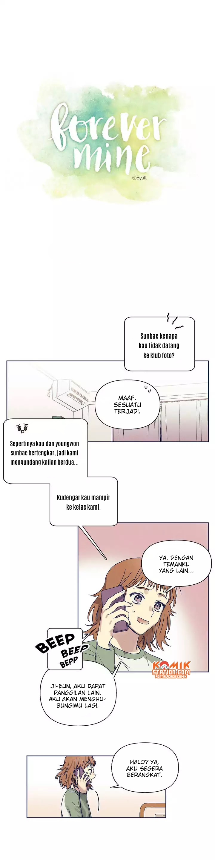Forever Mine chapter 52 halaman 8