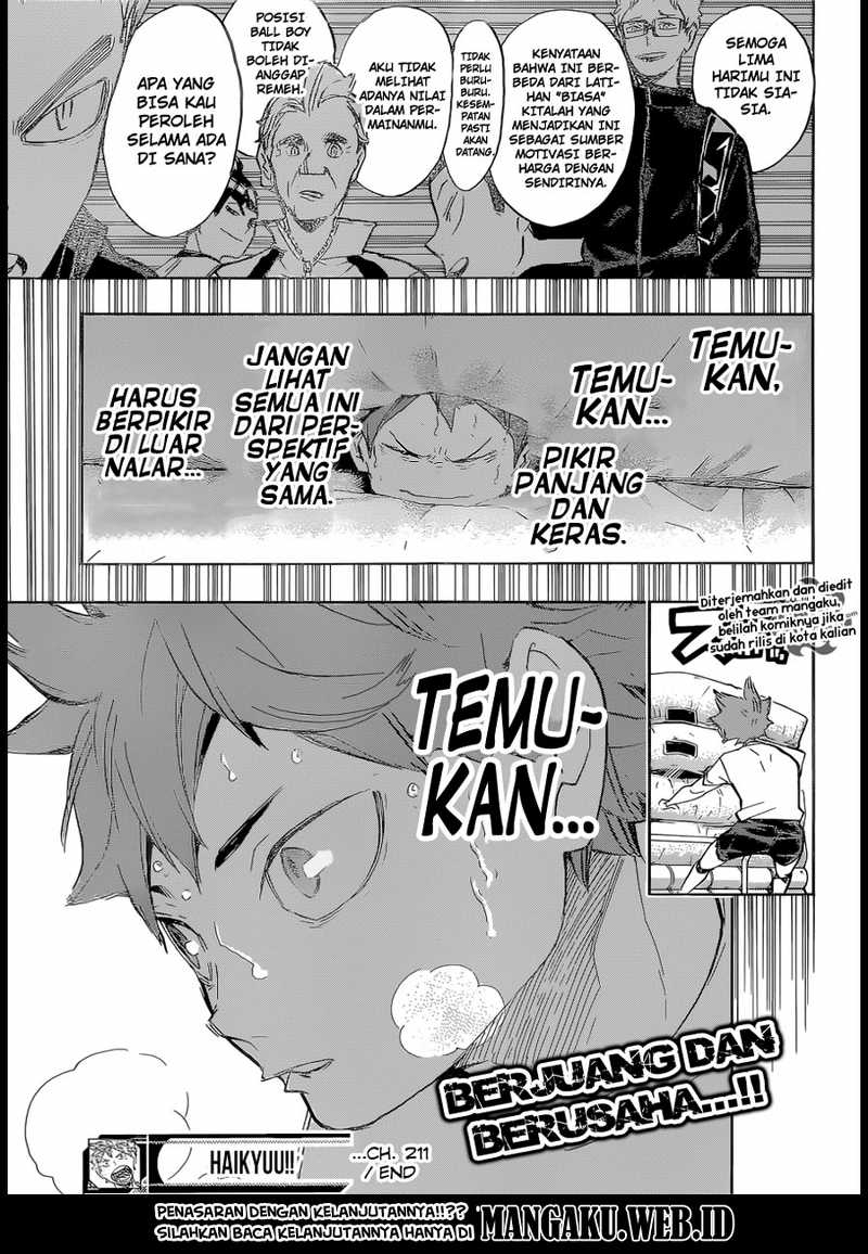 Haikyu!! Chapter 211