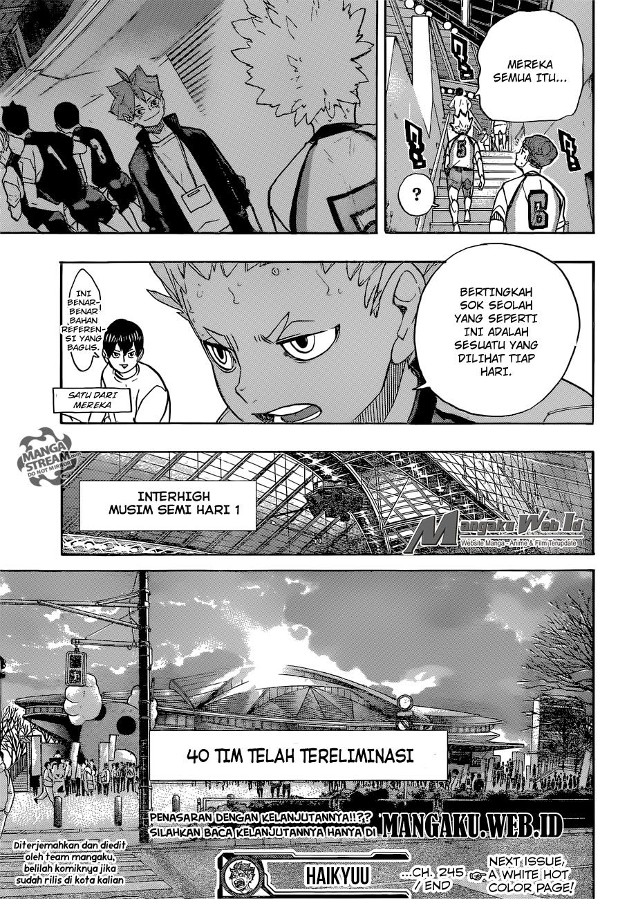 Haikyu!! Chapter 245