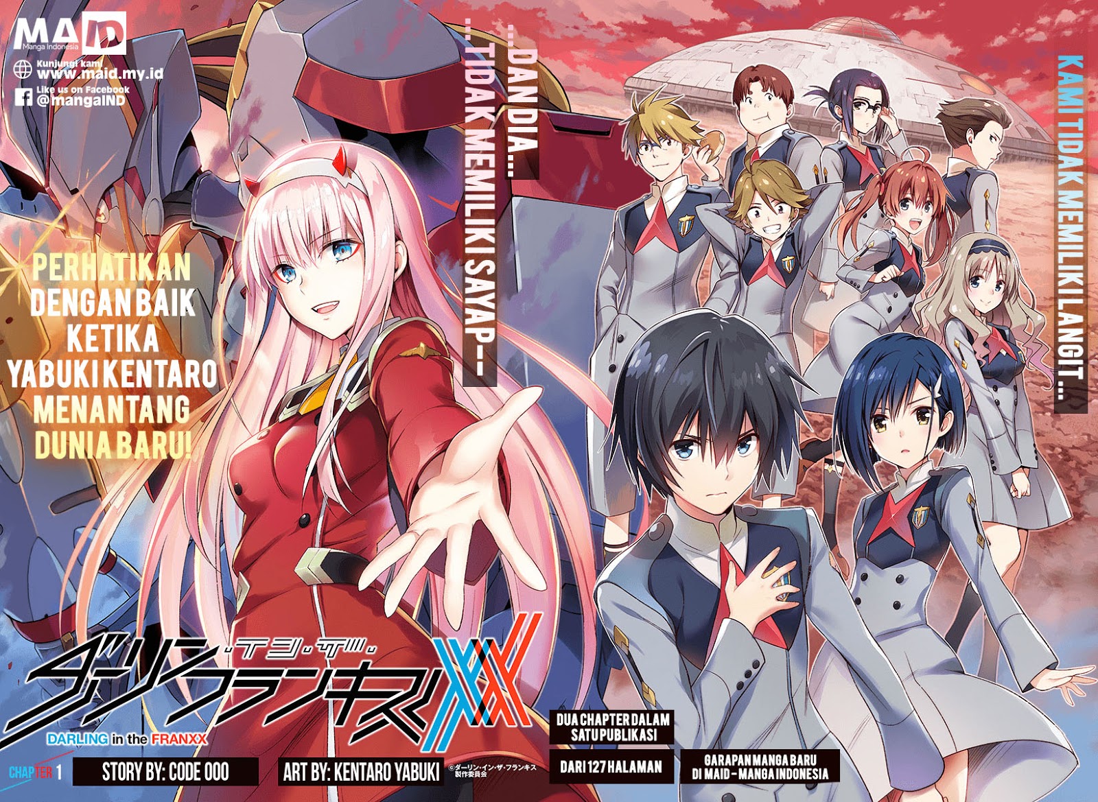 Darling In The Franxx Chapter 1 Bahasa Indonesia page 2