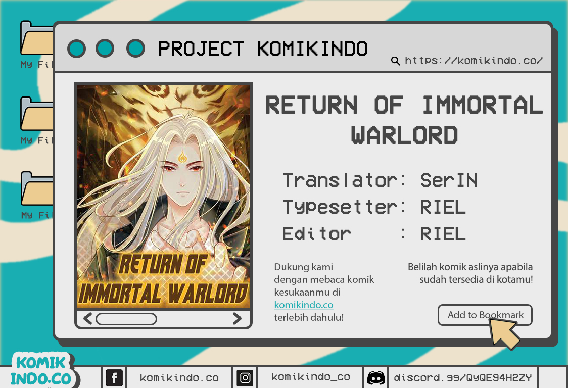 Return of Immortal Warlord Chapter 01