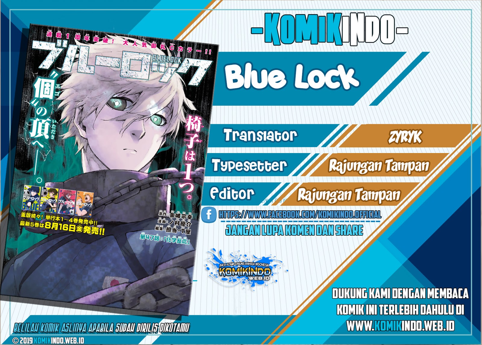 Blue Lock Chapter 03