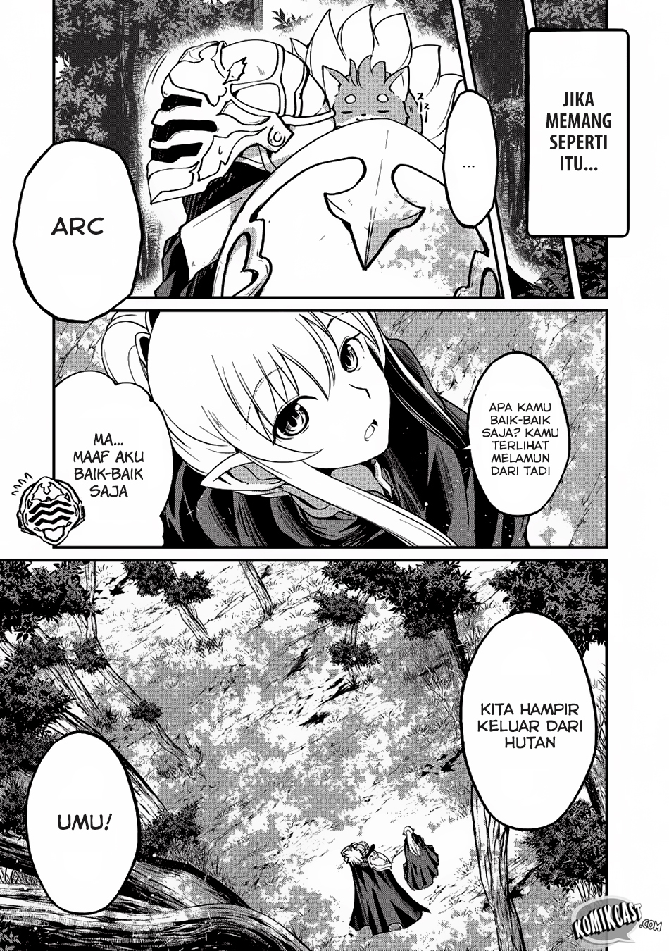 Gaikotsu Kishi-sama, Tadaima Isekai e Odekakechuu Chapter 11