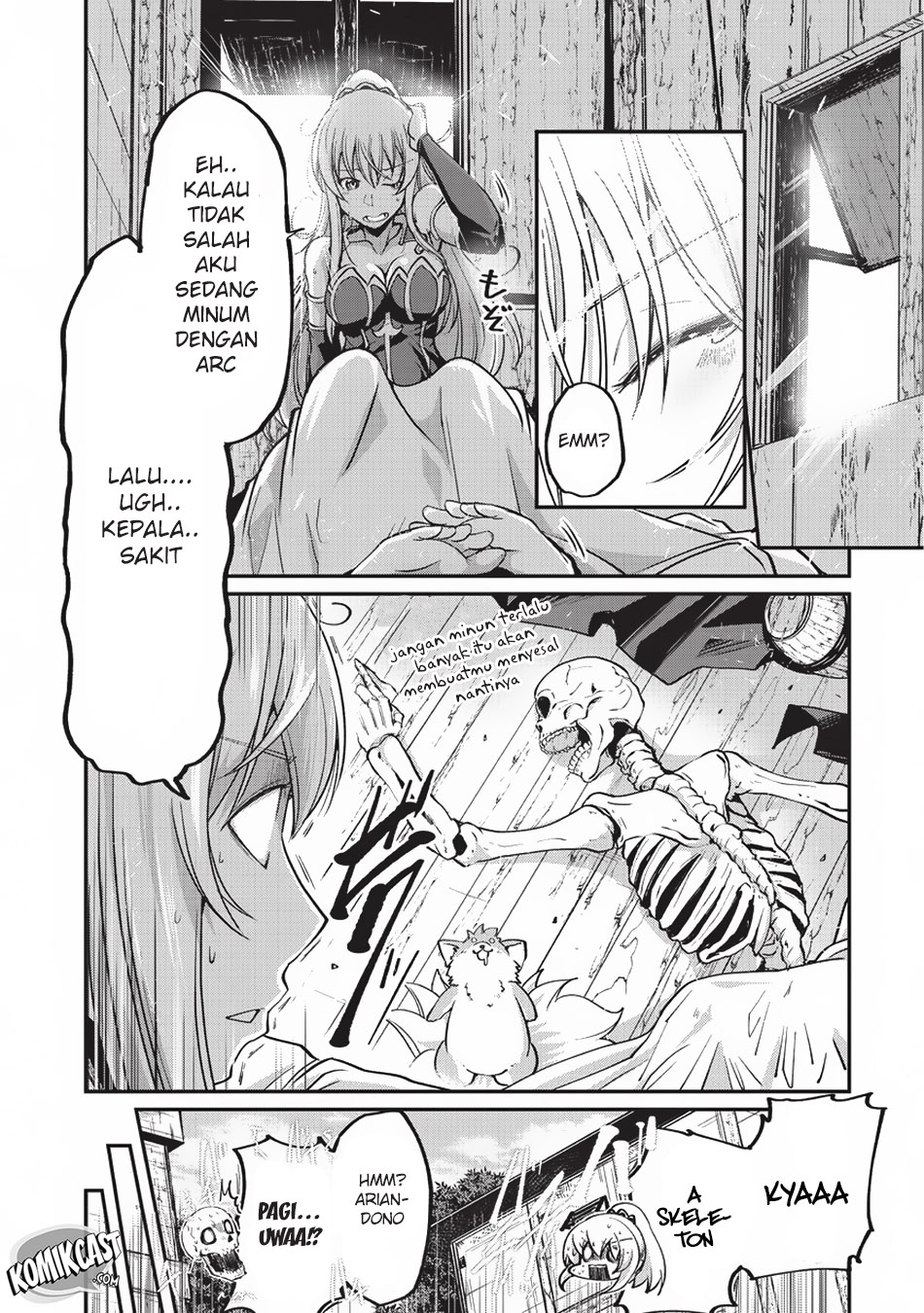 Gaikotsu Kishi-sama, Tadaima Isekai e Odekakechuu Chapter 15