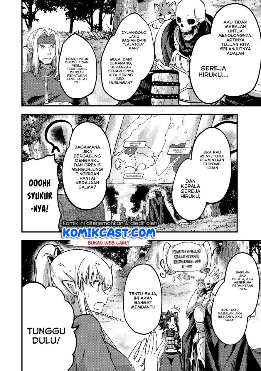 Gaikotsu Kishi-sama, Tadaima Isekai e Odekakechuu Chapter 34