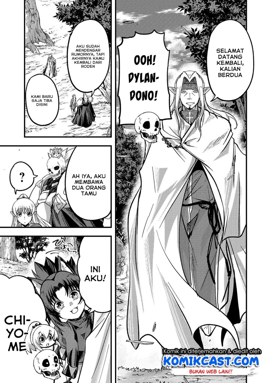 Gaikotsu Kishi-sama, Tadaima Isekai e Odekakechuu Chapter 34