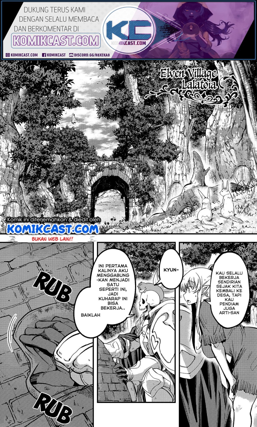 Gaikotsu Kishi-sama, Tadaima Isekai e Odekakechuu Chapter 34