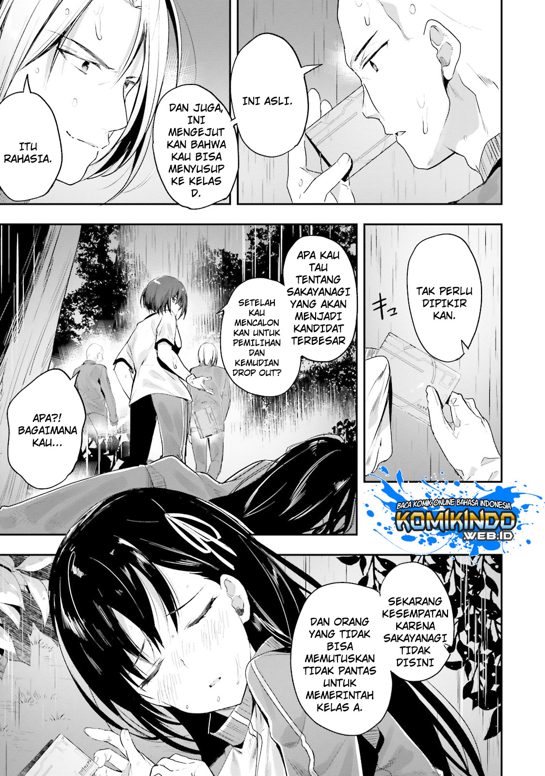 Youkoso Jitsuryoku Shijou Shugi no Kyoushitsu e Chapter 24