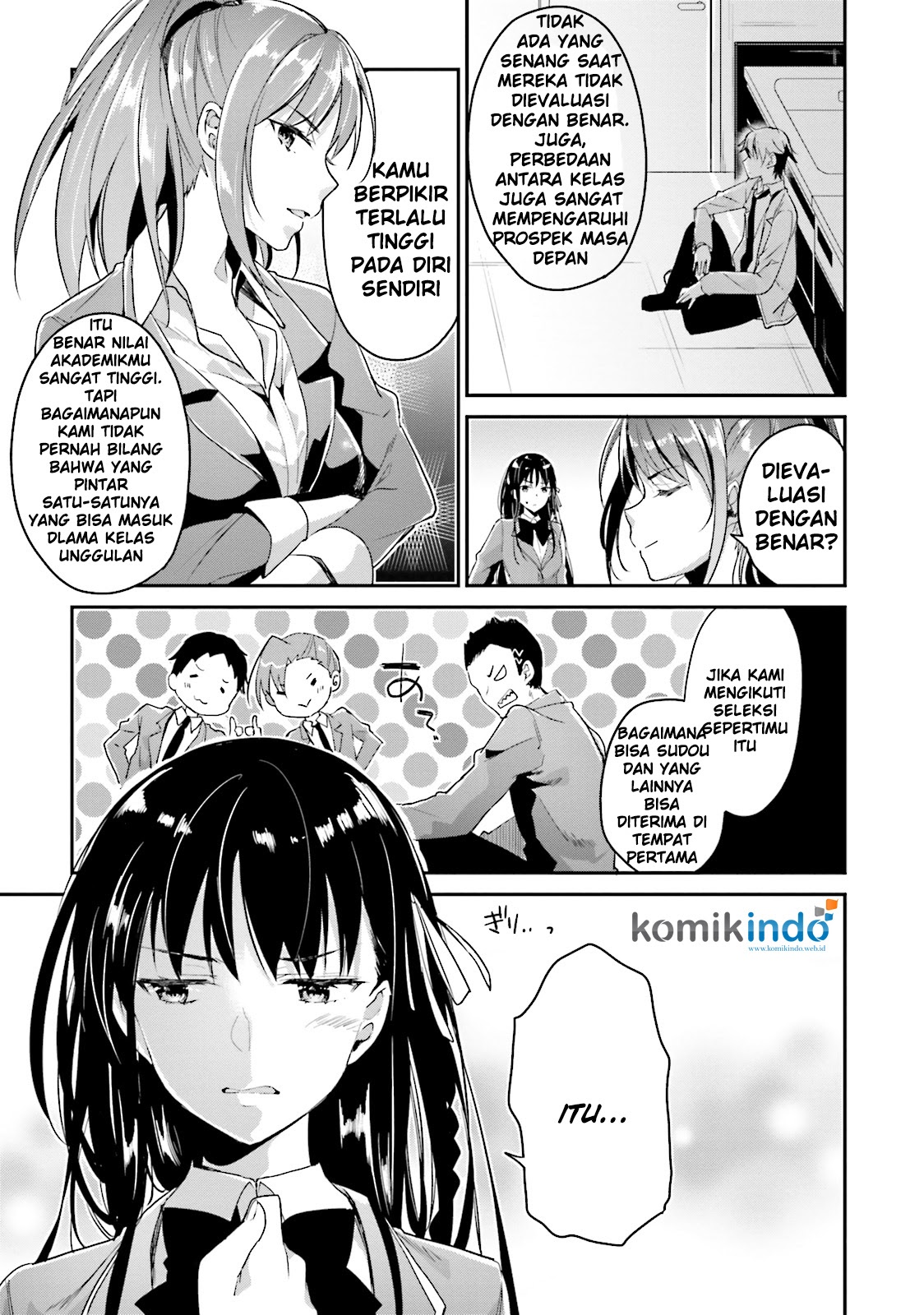 Youkoso Jitsuryoku Shijou Shugi no Kyoushitsu e Chapter 5