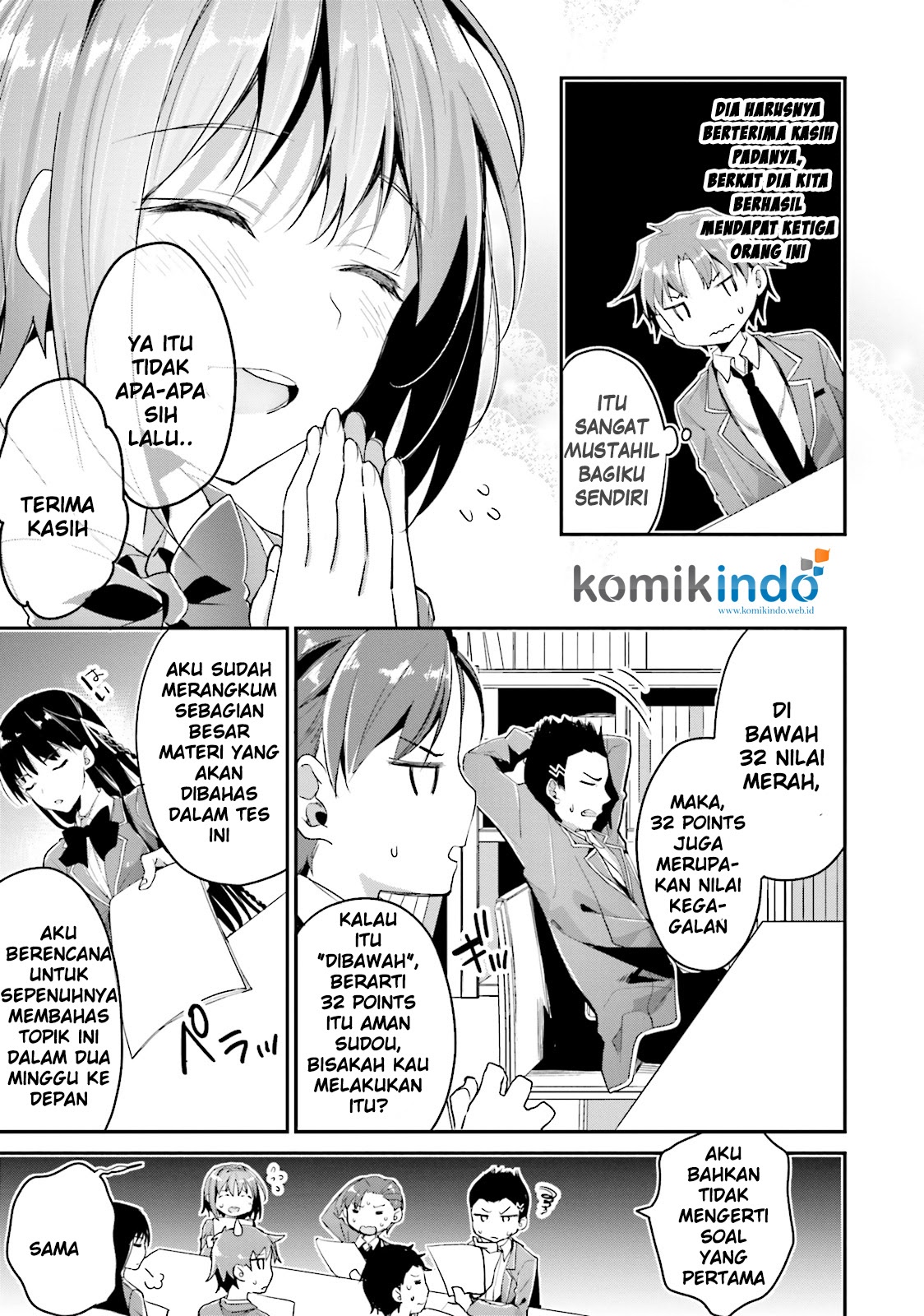 Youkoso Jitsuryoku Shijou Shugi no Kyoushitsu e Chapter 5