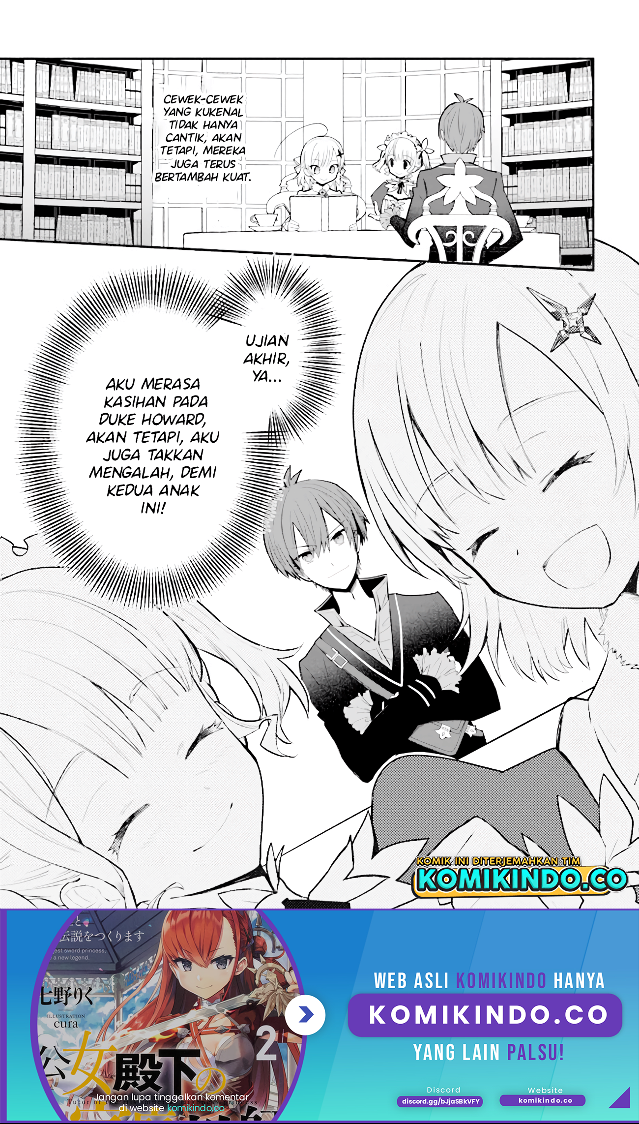 Koujo Denka no Kateikyoushi chapter 15 halaman 22