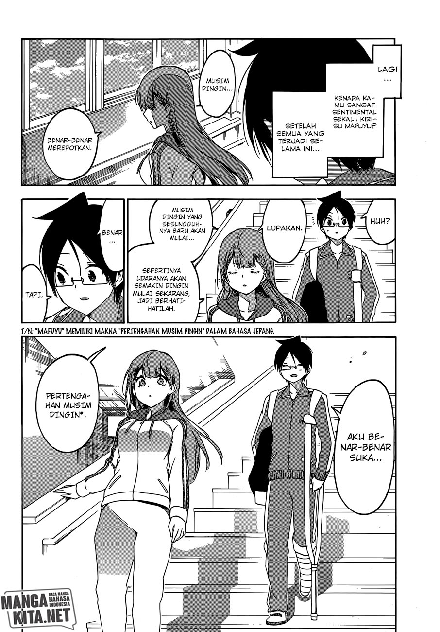 Bokutachi wa Benkyou ga Dekinai Chapter 133