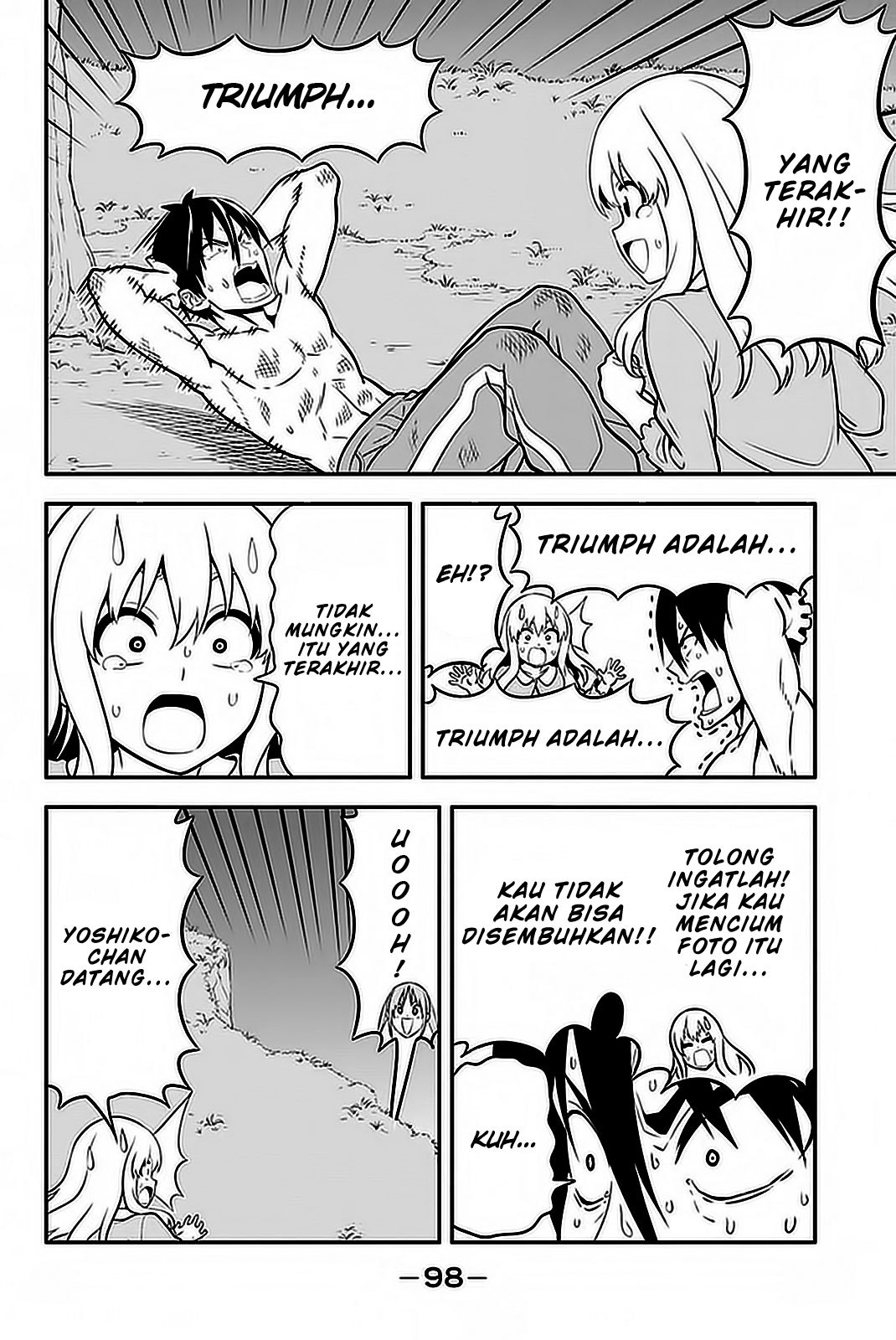 Aho Girl Chapter 102